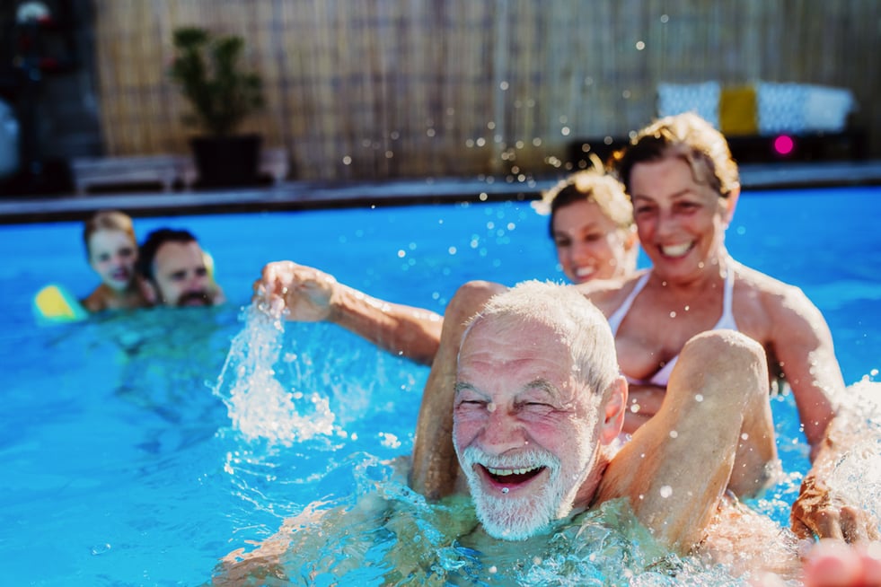 Red Eyes Not from Chlorine