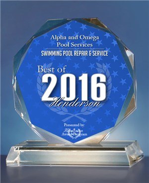 2016 Best of Henderson Awards for Swimming Pool Repair & Service.